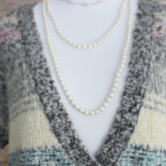 MAURICES Multi-Color Striped Short-Sleeve Cardigan - Picture 3 of 8